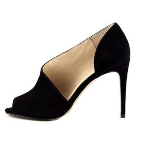 Botkier‎ Adelia Women D'Orsay Suede Leather Upper Heel in Black - NIB!